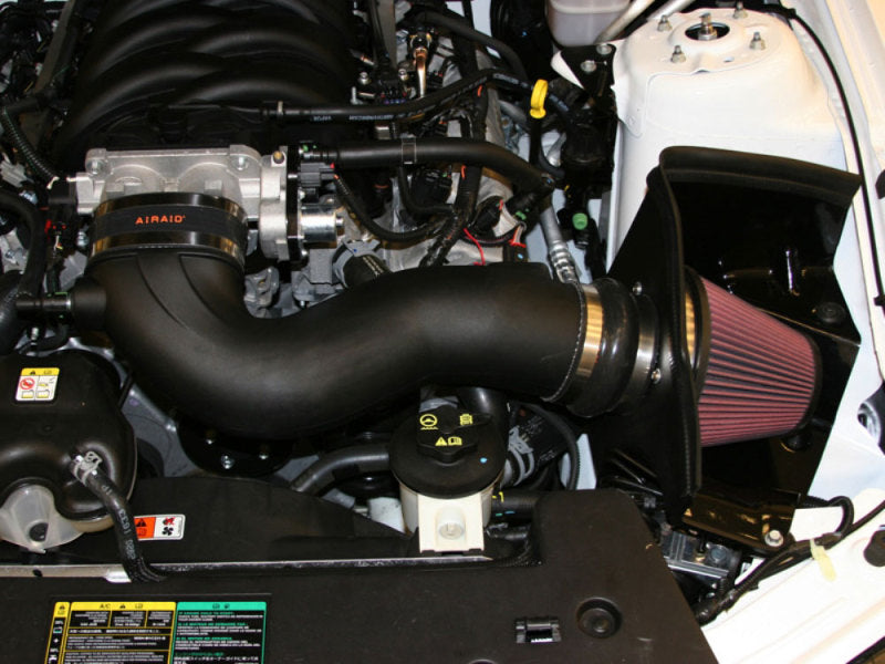 Airaid 05-09 Ford Mustang 4.6L Race Only (No MVT) MXP Intake System w/ Tube (Oiled / Red Media) - DTX Performance