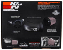 Load image into Gallery viewer, K&amp;N 08-17 Harley Davidson Touring Models Performance Air Intake System Silver - DTX Performance