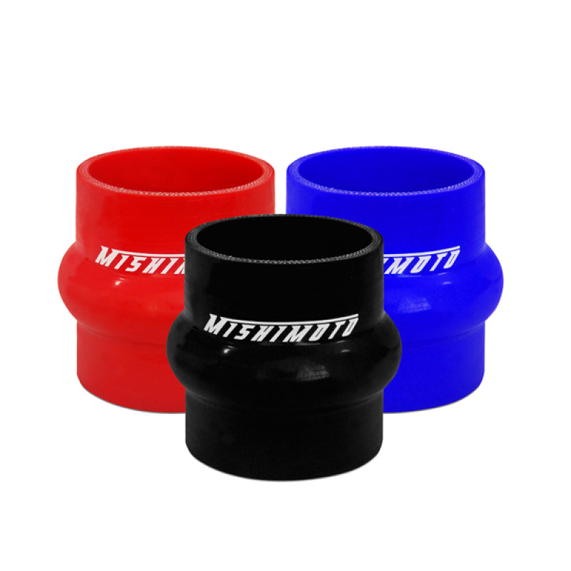 Mishimoto 2.5in Black Hump Hose Coupler - DTX Performance