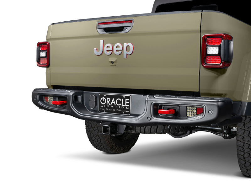 Oracle Rear Bumper LED Reverse Lights for Jeep Gladiator JT - 6000K - DTX Performance