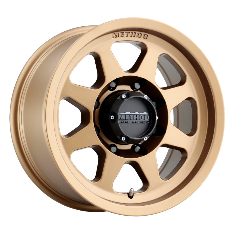 Method MR701 17x8.5 0mm Offset 8x6.5 130.81mm CB Method Bronze Wheel - DTX Performance