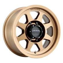 Load image into Gallery viewer, Method MR701 17x8.5 0mm Offset 8x6.5 130.81mm CB Method Bronze Wheel - DTX Performance