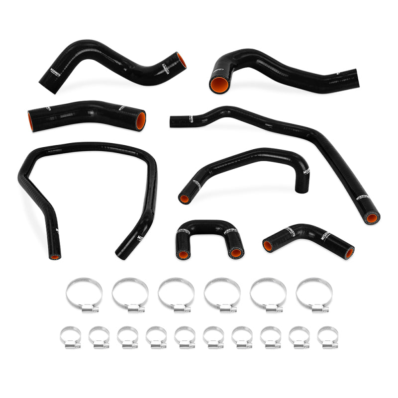 Mishimoto 04-10 Infiniti QX56 / 04-14 Titan Silicone Coolant Hose Kit - Black - DTX Performance