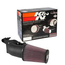 Load image into Gallery viewer, K&amp;N FIPK H/D Touring Models 2017-2018 BLACK Performance Air Intake System - DTX Performance