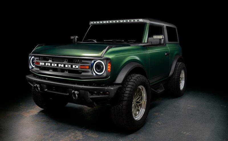 Oracle 2021+ Ford Bronco Integrated Windshield Roof LED Light Bar System - DTX Performance