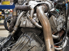 Load image into Gallery viewer, aFe Twisted Steel Header Up-Pipe 08-10 Ford Diesel Trucks V8-6.4L (td) - DTX Performance