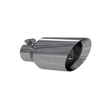 Load image into Gallery viewer, MBRP Universal Tip 4.5 O.D. Dual Walled Angled Rolled End 2.5 Inlet 12in Length - T304 - DTX Performance