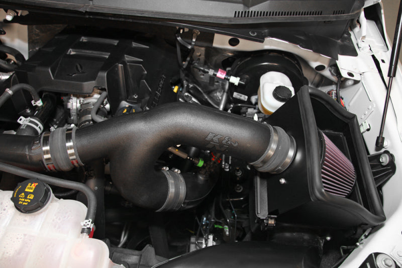 K&N 15-16 Ford F-150 2.7L V6 F/I Aircharger Intake Kit - DTX Performance