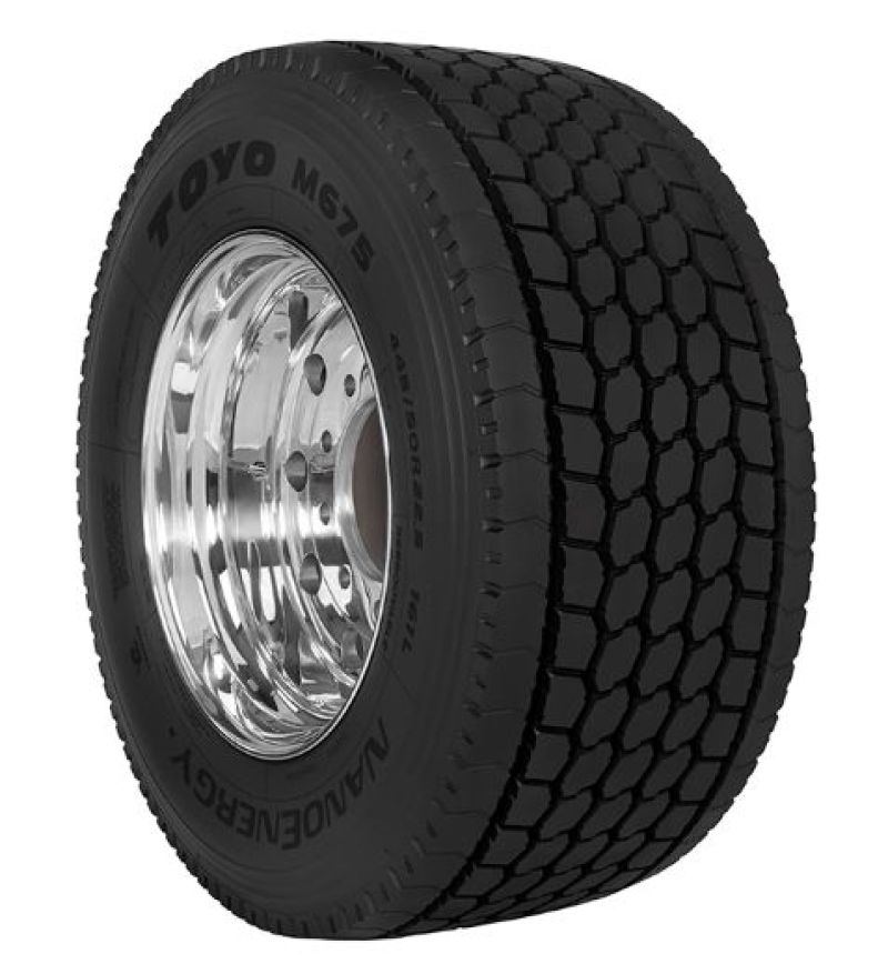 Toyo M675 Tire - 445/50R22.5 161L L/20 (31.66 FET Inc.) - DTX Performance