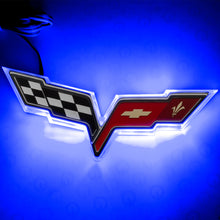 Load image into Gallery viewer, Oracle Chevrolet Corvette C6 Illuminated Emblem - Blue - DTX Performance