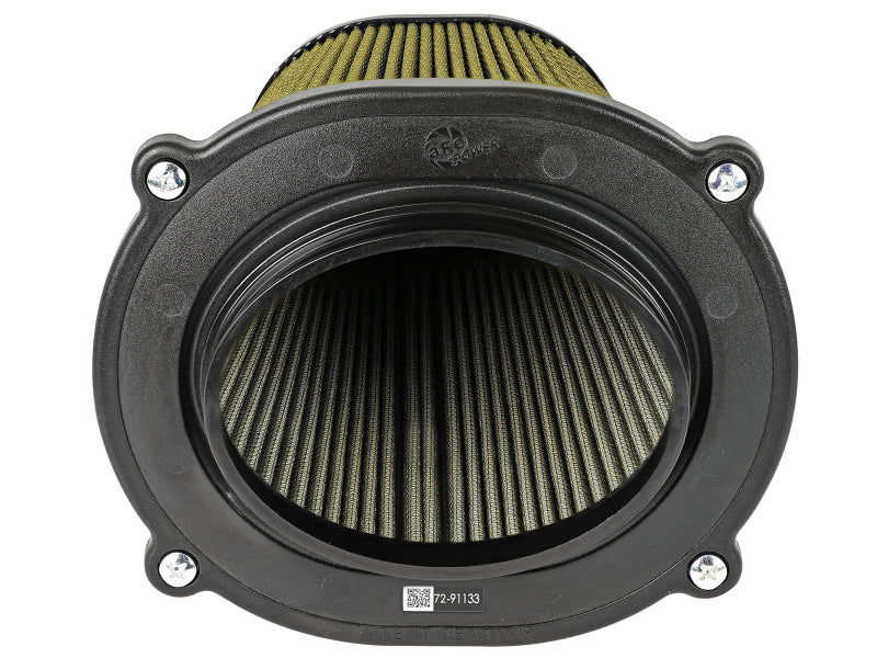 aFe Quantum Pro Guard 7 Air Filter Inverted Top - 5.5inx4.25in Flange x 9in Height - Dry PG7 - DTX Performance