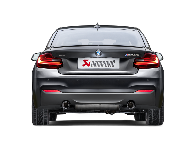 Akrapovic 16-17 BMW M240i (F22 F23) Evolution Line Cat Back (SS) w/ Carbon Tips (Req. Link Pipe) - DTX Performance