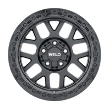 Load image into Gallery viewer, Weld Off-Road W104 17X9.0 Cinch 5X114.3 5X127 ET00 BS5.00 Satin Black Gloss Black 78.1 - DTX Performance