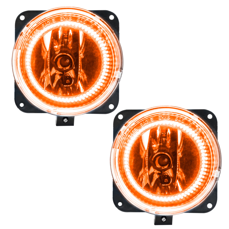 Oracle Lighting 05-07 Ford Escape Pre-Assembled LED Halo Fog Lights -Amber - DTX Performance