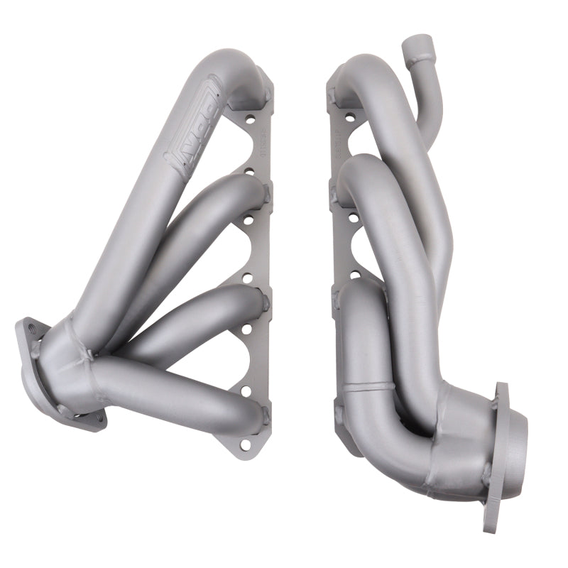 BBK 87-95 Ford F150 Truck 5.8 351 Shorty Unequal Length Exhaust Headers - 1-5/8 Titanium Ceramic - DTX Performance