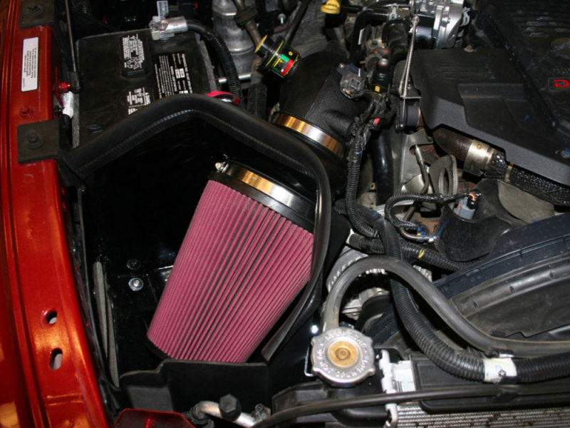 Airaid 07-09 Dodge Ram 6.7L Cummins MXP Intake System w/ Tube (Oiled / Red Media) - DTX Performance