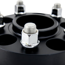 Load image into Gallery viewer, Mishimoto Wheel Spacers - 5x120 - 67.1 - 30 - M14 - Black - DTX Performance