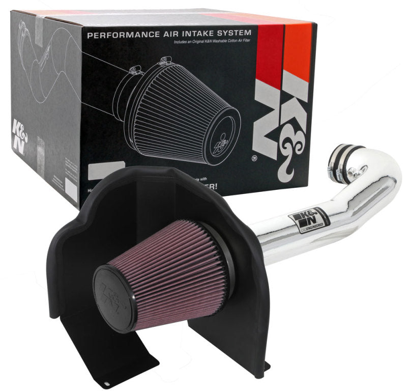 K&N 77 Series Performance Intake Kit - Chevy/GMC 14-15 Silverado/Seirra /2015 Suburban/Tahoe/Yukon - DTX Performance