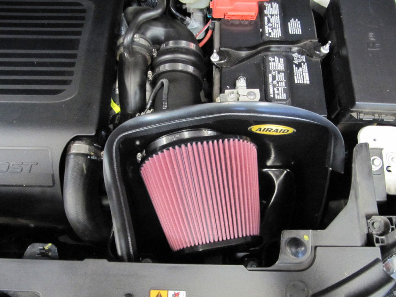 Airaid 2013 Ford Explorer 3.5L Ecoboost MXP Intake System w/ Tube (Oiled / Red Media) - DTX Performance