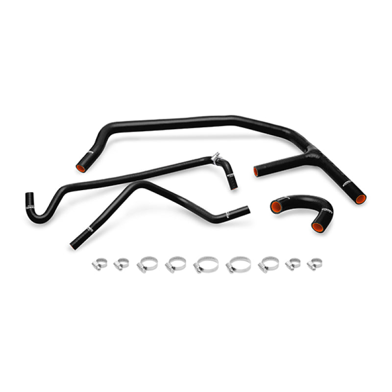 Mishimoto 15+ Ford Mustang EcoBoost Black Silicone Ancillary Hose Kit - DTX Performance