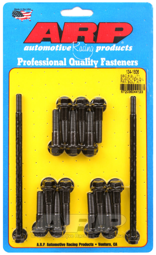 ARP Chevy LT1 6.2L Oil Pan Hex Bolt Kit - DTX Performance