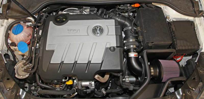 K&N 13-14 Volkwagen Jetta TDI 2.0L Typhoon Short Ram Intake - DTX Performance