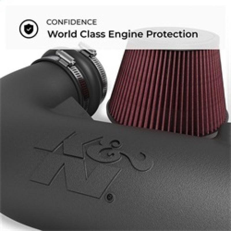 K&N 19-20 Jeep Cherokee V6-3.2L Aircharger Performance Intake - DTX Performance