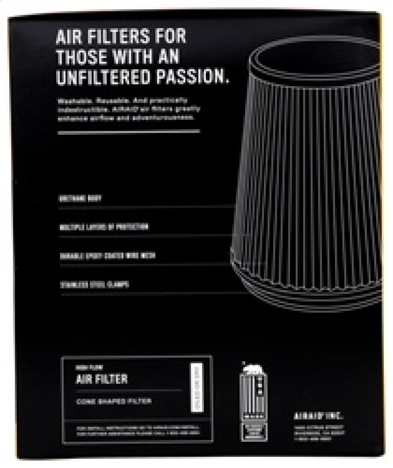 Airaid Universal Air Filter - Cone 6 x 7 1/4 x 5 x 9 - Blue SynthaMax - DTX Performance