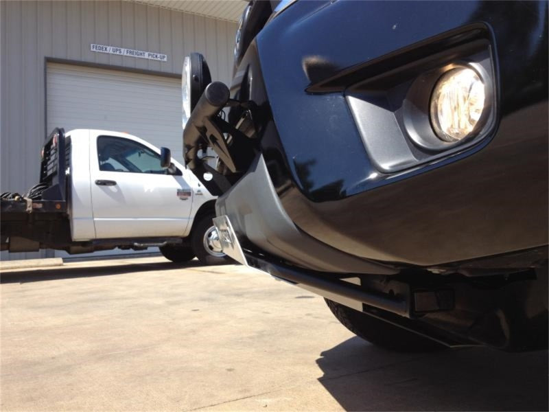 N-Fab Light Bar 12-15 Toyota Tacoma - Gloss Black - Light Tabs w/o License Plate Tabs - DTX Performance