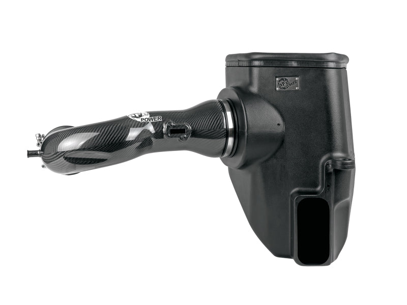 aFe 19-21 GM Trucks 5.3L/6.2L Track Series Carbon Fiber Cold Air Intake System W/ Pro Dry S Filters - DTX Performance