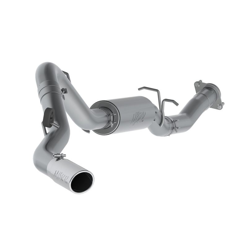 MBRP 07-10 Chevy/GMC 2500HD PU 6.0L V8 3.5in Single Side Exit T409 Cat Back Perf Exhaust - DTX Performance