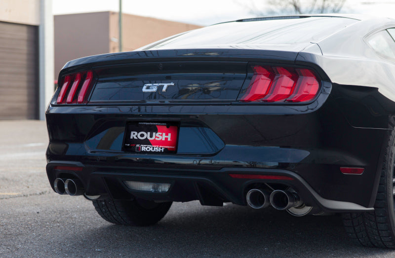 Roush 2018-2024 Ford Mustang 5.0L V8 Cat-Back Exhaust Kit (Fastback Only) - DTX Performance