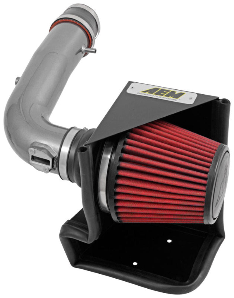 AEM 11-17 Ford Explorer 3.5L V6 F/I Gunmetal Gray Cold Air Intake - DTX Performance