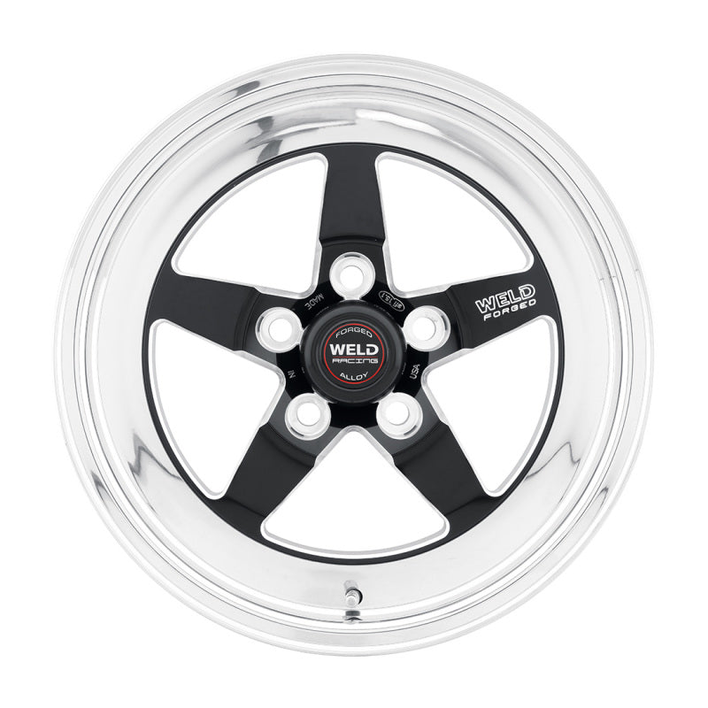 Weld S71 15x10.33 / 5x5 BP / 4.5in. BS Black Wheel (Low Pad) - Non-Beadlock - DTX Performance