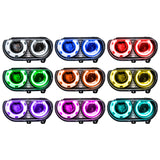 Oracle 08-14 Dodge Challenger SMD HL (HID Style) - ColorSHIFT w/o Controller