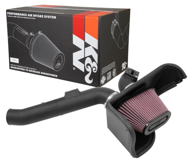 K&N 16-17 Cadillac ATS-V 3.6L V6 Twin Turbo Performance Intake Kit - DTX Performance