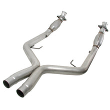 Load image into Gallery viewer, BBK 05-10 Mustang 4.6 GT High Flow X Pipe With Catalytic Converters - 2-3/4 - DTX Performance