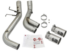 Load image into Gallery viewer, aFe Victory Series 4in 409-SS DPF-Back Exhaust w/ Dual Polished Tips 2017 GM Duramax V8-6.6L(td) L5P - DTX Performance