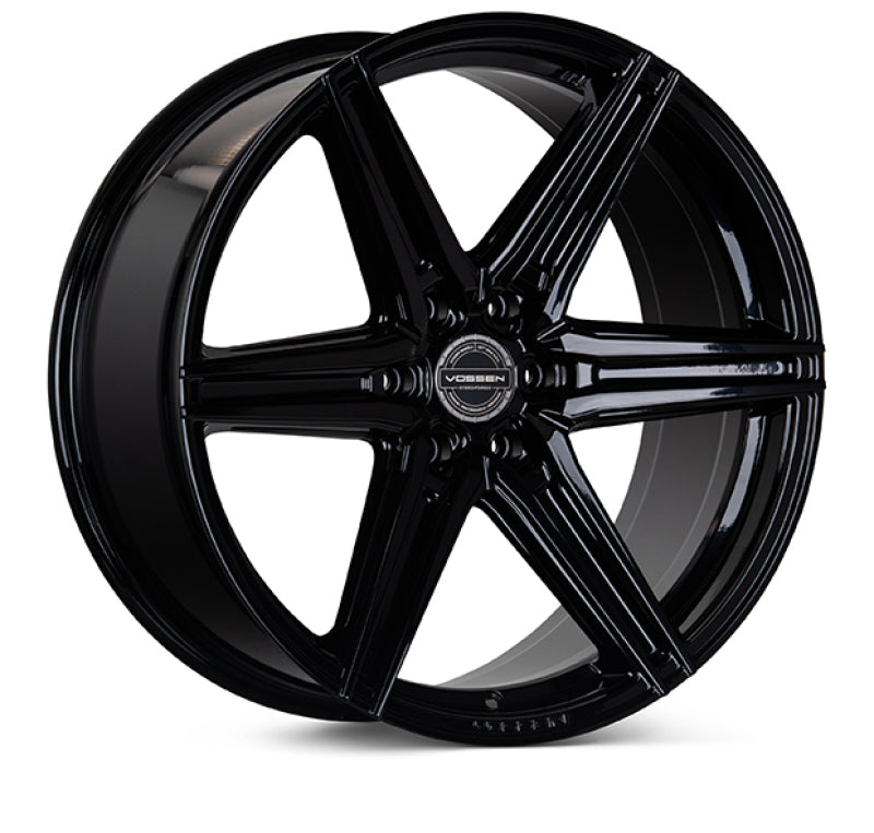 Vossen HF6-2 22x9.5 / 6x135 / ET20 / Deep Face / 87.1 - Gloss Black Wheel - DTX Performance