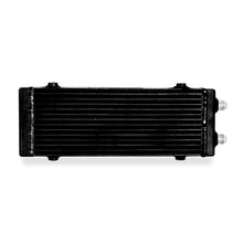 Load image into Gallery viewer, Mishimoto Universal Medium Bar and Plate Dual Pass Black Oil Cooler - DTX Performance