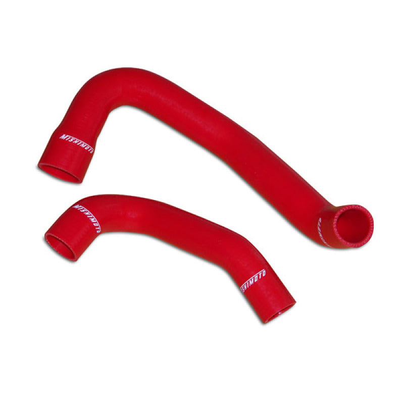 Mishimoto 97-04 Jeep Wrangler 6cyl Red Silicone Hose Kit - DTX Performance