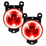 Oracle Lighting 01-06 GMC Yukon Denali Pre-Assembled LED Halo Fog Lights -Red