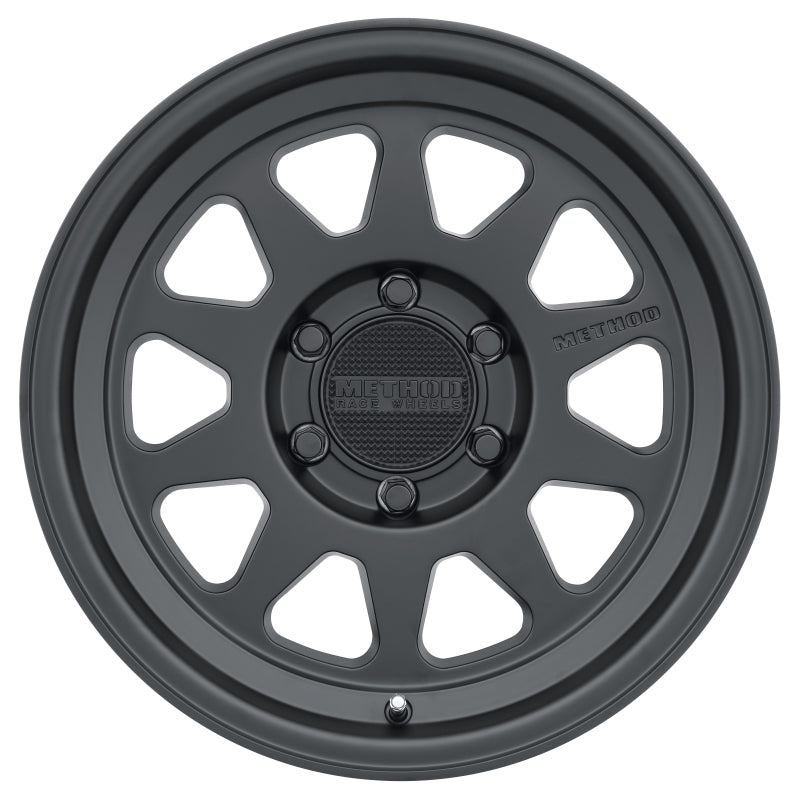 Method MR316 18x9 +18mm Offset 6x135 87mm CB Matte Black Wheel - DTX Performance