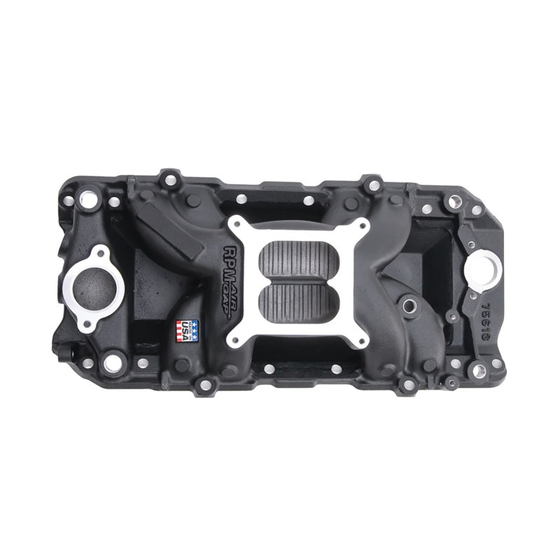 Edelbrock Intake Manifold Nascar Edition RPM Air-Gap for Big-Block Chevy 396-502 w/ Oval Ports - DTX Performance