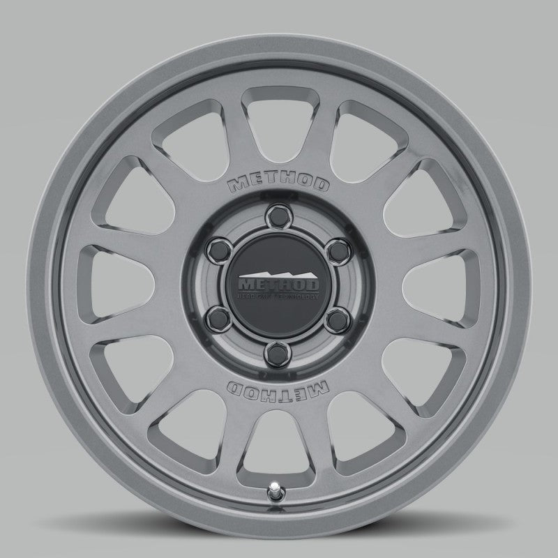 Method MR703 17x8.5 0mm Offset 6x135 87mm CB Gloss Titanium Wheel - DTX Performance