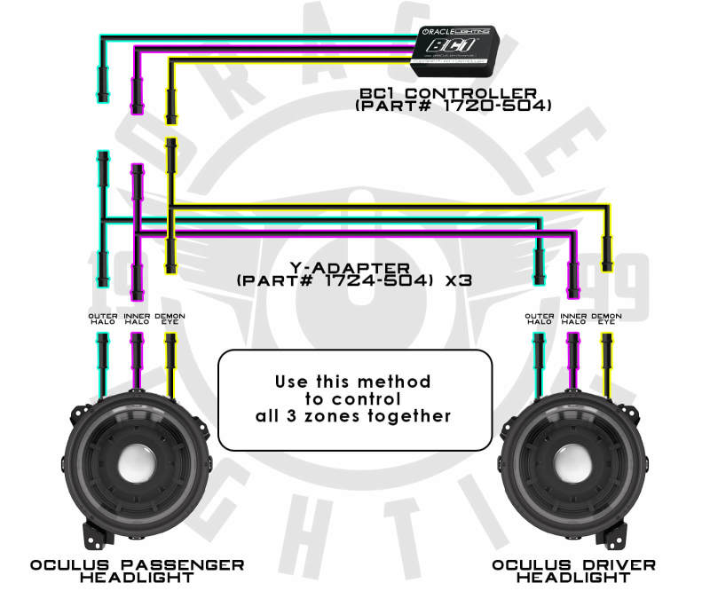 Oracle Lighting Wiring Harness - DTX Performance