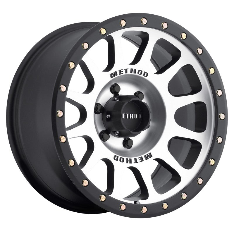 Method MR305 NV 18x9 0mm Offset 6x5.5 108mm CB Machined/Black Street Loc Wheel - DTX Performance