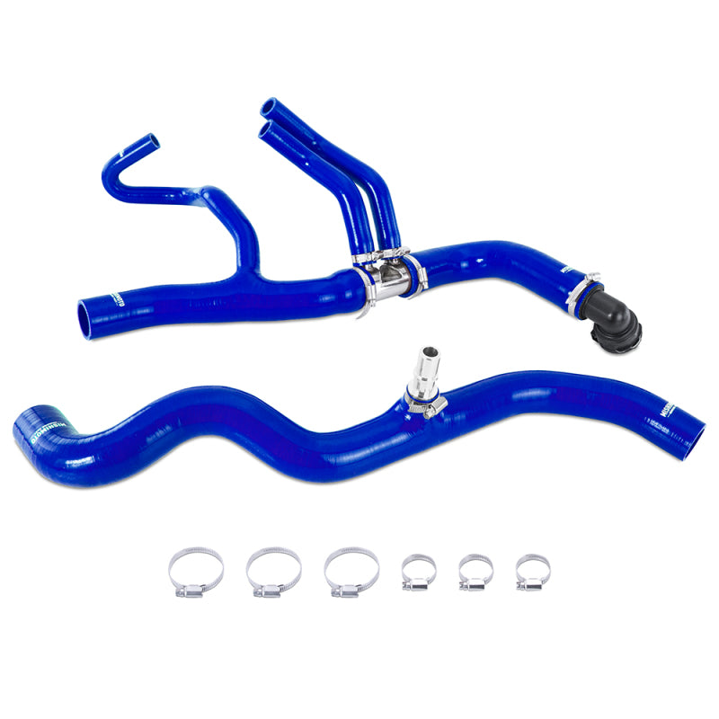 Mishimoto 17-19 Ford Raptor 3.5L EcoBoost Blue Silicone Coolant Hose Kit - DTX Performance