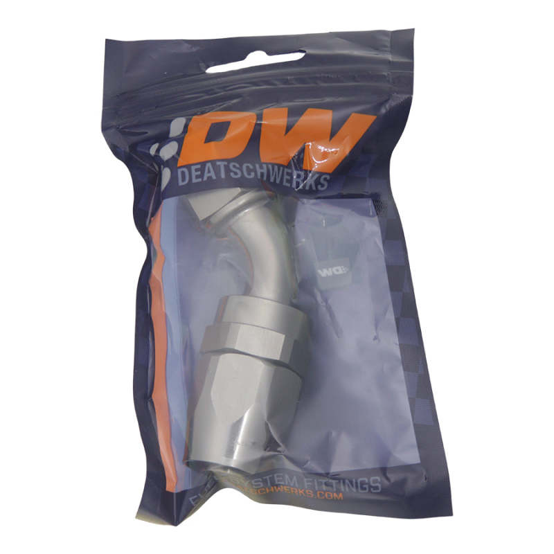 DeatschWerks 10AN Female Swivel 45-Degree Hose End CPE - DTX Performance