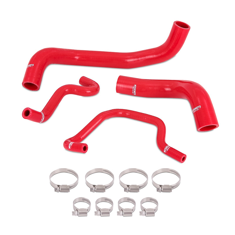 Mishimoto 2016+ Infiniti Q50/Q60 3.0T Silicone Coolant Hose Kit - Red - DTX Performance